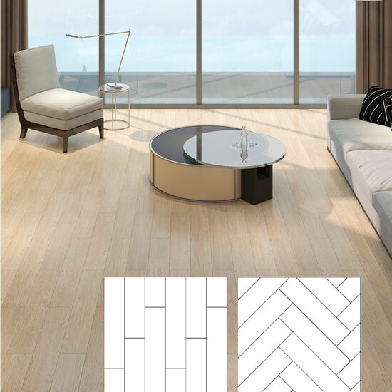 LVT Limvinyl Savanna Beige / 2 mm / klass 33 / 152,4 × 914,4 mm (~148 SEK/m²)